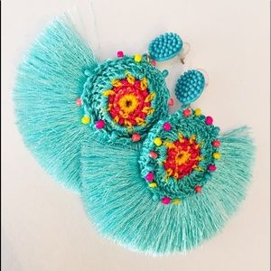 Bohemian Tassel crochet Earings Fashion Jewelry
